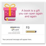 Gift a book (Book is a gift) - Amazon Pay eGift Card