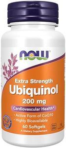 NOW Ubiquinol 200 mg,60 Softgels