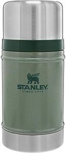 STANLEY Classic 24 oz. Hammertone Green Stainless Steel Vacuum Insulated Food Jar