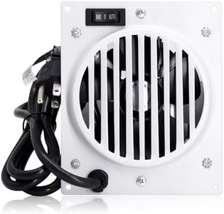 Hiorucet PF06-YJLF-B PF06-YJLF-F Wall Heater Blower Fan Kit for ProCom Ventless Space Heater Over 10,000 BTU with Automatic/Manual Thermostat, Replacement PF06YJLFB Vent-Free Blower Fan Accessory Kit.