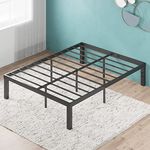 Zinus Luis Quick Lock 16 Inch Metal Platform Bed Frame / Mattress Foundation / No Box Spring Needed, Queen