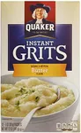 Quaker Instant Grits, Butter, 12 Ounce