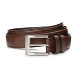 Allen Edmonds Men's Wide Basic Belt, Coffee Leather, 44