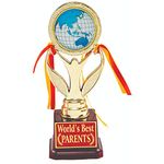 Aark India Parents Mom Dad(Mummy Papa) Birthday/Anniversary/Festival Gift:Trophy:Award (PC001104)