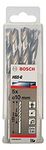 Bosch Professional Metal Drill Bits HSS-G With Diameter 10mm, Working Length- 87mm, Total Length- 133mm, Pack Of 5