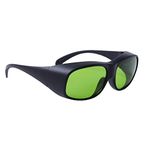 LaserPair Laser Safety Glasses, Absorption Type of Laser Protective Glasses Diode, Nd:yag Laser Protection Glasses 808nm,908nm,980nm,1064nm Laser Light and Laser Engraver Cutter Safety Glasses.