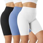 VALANDY High Waist Running Shorts for Women Leggings Yoga Shorts Tummy Control Cycling Shorts for Women Gym Running Sports Fitness Workout