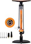 GOBKO Bike Pump Bicycle Floor Pump 