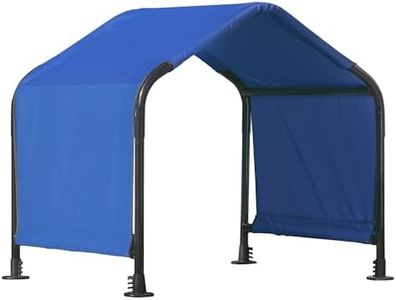 ShelterLogic 2.5' Outdoor Pet Shade, Versatile Pet Canopy Tent for Small-Breed Dogs, Cats, Small Animals and Livestock, Blue