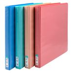 Yoobi | 3-Ring Binder | 1/2 inch | Multicolor Variety Pack of 4