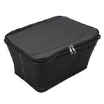 VGEBY Rear Bike Basket,Rear Bike Basket 20L Capacity 20kg Bearing Waterproof Rack Storage Bag for Outdoor, VGEBYR2PT14FNMC