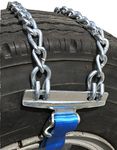 TireChain.com 11-22.5, 11 22.5 Strap On Emergency Tire Chains set of 2