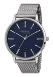 Breil Clock for Man Model Avery with Steel Bracelet, Movement JUST TIME - 3H Quartz