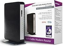 NETGEAR N450-100NAS (8x4) WiFi DOCSIS 3.0 Cable Modem Router (N450) Certified for Xfinity from Comcast, Spectrum, Cox, Cablevision & More (Renewed)