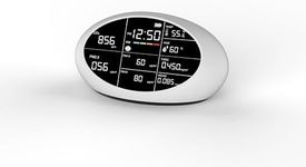 Langkou 11-in-1 Indoor Air Quality Monitor, Indoor Portable PM2.5/PM1 /PM10 Monitor | Temperature | Formaldehyde Detector AQI+Humidity TVOC | Air Quality Tester for Confined Space