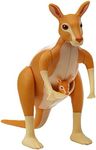 Kangaroo Safari Animal Figurine, Zoo Animal Playset, Large Realistic Zoo Animal Toys for Toddlers 3+, Kangaroo Action Figure, Jungle Animal Figure, Kangaroo Toy Safari Animal