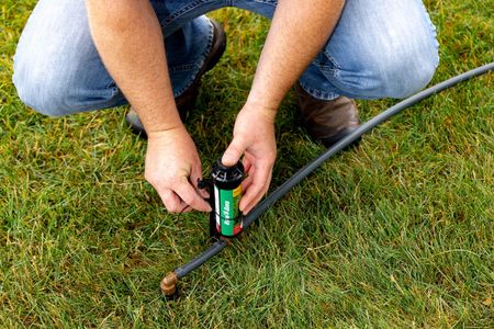 Rain Bird In-Ground Rotor Sprinkler System Kit – Click-N-Go Hose Connection