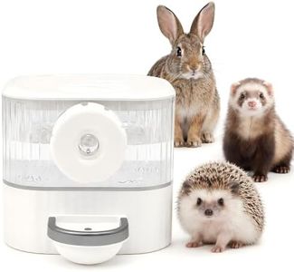 Oceenew No Drip Hanging Automatic Rabbit Water Dispenser 650ml, Top Refill Pet Water Bowl Bottle BPA Free for Bunny, Guinea Pig, Ferret, Chinchilla,Squirrel,Hamster,Puppy Kitten, Other Small Animals
