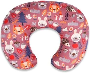 LLCJYYCY Nursing Pillow - Breastfeeding Pillow with Breathable Filling & Removable Cover, Ergonomic Support for Breastfeeding & Bottle (Rabbit,0-12 Months)