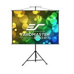 Elite Screens Yard Master Sport, 96 inch 1:1, 2-in-1 Wall Tripod Stand Outdoor Indoor Portable Projector Screen Front Projection Carrying Bag, Home Theater, US Based Company 2-Year Warranty – YMS96S