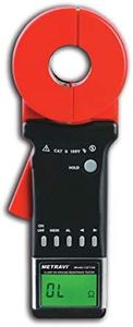 Metravi CET - 04 Clamp On Ground Resistance Tester Range 0.01Ω to 1500Ω & Leakage Current Measurement up to 20A