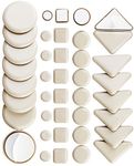 40 Pack Combo Self Stick Furniture Glider for Carpet Furniture Moving Slider Carpet Slider,Self-adhesive Furniture Slider,Moving Pads Moving Furniture Sliders,Self Adhesive Sliders Furniture Glides