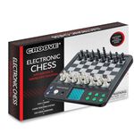 Croove 8 In 1 Games - Electronic Chess With Exercise & Talking Tutor Functions, Checkers & Chess Set Pieces Included, Best Electronic Chess For Kids!