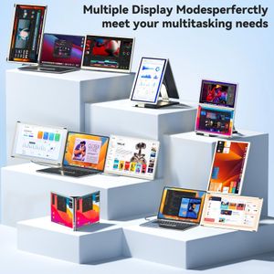 Siaviala 15.6" Portable Monitor – Full HD Display, Slim Design