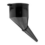 Black Angled Fuel Funnel – With fine mesh filter for easy refilling – Antistatic Lightweight Funnel – Practical and Versatile – Angled design that holds itself. Set by MYPURECORE