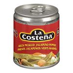 La Costena Whole Jalapeno, 200 milliliters