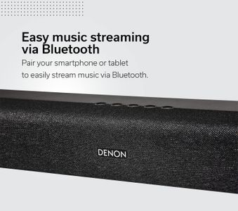 Denon Dolby Atmos Soundbar – DHT-S217, Slim Home Theater Speaker