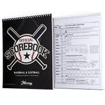 Murray Sporting Goods Baseball & Softball Scorebook - 35 Games Score Book - Score Keeping Book for Stats - Adult, Youth, Little League Baseball Softball Scorebook for Scorekeepers