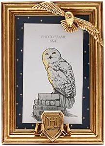 Warner Bros Harry Potter Alumni Gold Photo Frame Hedwig