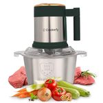 Cookerfy Food Chopper with Ergonomic Handle - Durable Mini Chopper with 2 Chopping Levels - Mini Chopper Food Processor Small with 1.8L Capacity