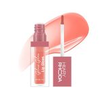 Hilary Rhoda Glass Glow Lip Gloss | Nourishing & Hydrating Lip Gloss | Sheer Coverage | High Shine | Juicy & Plump Lips | Keeps Lips Moisturised | Glides on Smoothly | 5ml (Peach Me, 5ml)