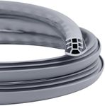 Flexible EPDM Rubber Strip (10 ft Long and 1 inch Wide) for Concrete Crack Repair and Replacement - Weather and Aging Resistant Expansion Joint Filler for Driveways and Sidewalks