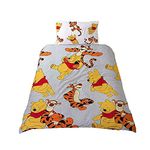 Disney Winnie The Pooh Friends Official Design Single Duvet Cover Set