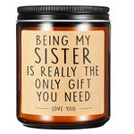 Gifts for Sister from Sister Brother Friend Bestie Christmas Gifts Women Bestie Friend Funny Birthday Gifts for Sister Scented Mothers Day for Sister Valentines Gift (to My Sister)