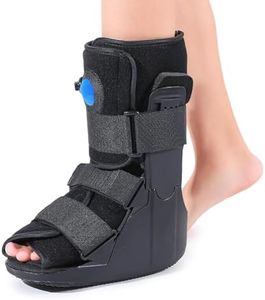 Inflatable Walking Boot Air Cam Walker Fracture Boot for Broken Foot, Sprained Ankle Short Walker Brace for Foot Pain Recovery, Stress Fracture, Achilles Tendonitis (S)