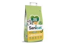 Sanicat - Recycled corn cob clumping cat litter | High absorption and Natural odour control | Biodegradable and ecological product | Easy to use | 6 L capacity (Package may vary)