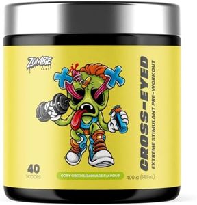 Zombie Labs Cross-Eyed Extreme Stimulant Pre-Workout 40 Serves Gory Green Lemonade flavour