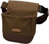 UNCLE MIKE'S Deluxe Canvas Shell Pouch (Brown, One Size)