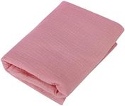 Newborn Lounger Cover, Breathable Travel Portable Infant Lounger Removable Slipcover for Baby Boy Girl (deep meat meal)