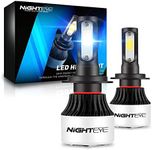 NIGHTEYE H7 Led Headlight Bulbs, 20