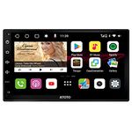 ATOTO S8 Premium Double-DIN Android Car Stereo, Wireless CarPlay & Android Auto, Dual Bluetooth w/aptX HD, 7inch QLED Display,Split Screen, HD Rearview with LRV, USB tethering,SCVC and More, S8G2B74PM