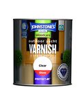 Johnstone's Woodcare Outdoor Yacht Varnish - Clear 250ml