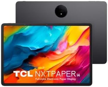 TCL NXTPAPER 14 Tablet, 14.25 Inch FHD, Octa-Core, 8 GB RAM, 256 GB Memory, Expandable by MicroSD, 10,000 mAh Battery, Android 14, Grey, Pen Included