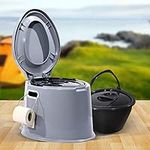 6L Camping Toilet Outdoor Portable 