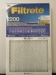 Filtrete Air Filters, MPR 2200, 16 x 25 x 1-Inch, 3-pack