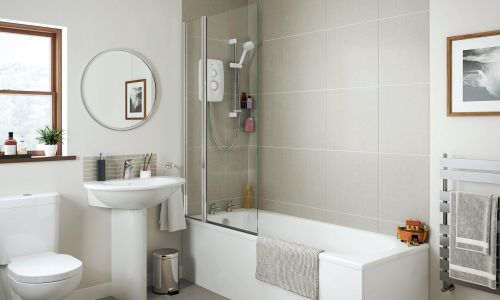 Mira Jump 8.5kW Electric Shower – White, Easy-Fit